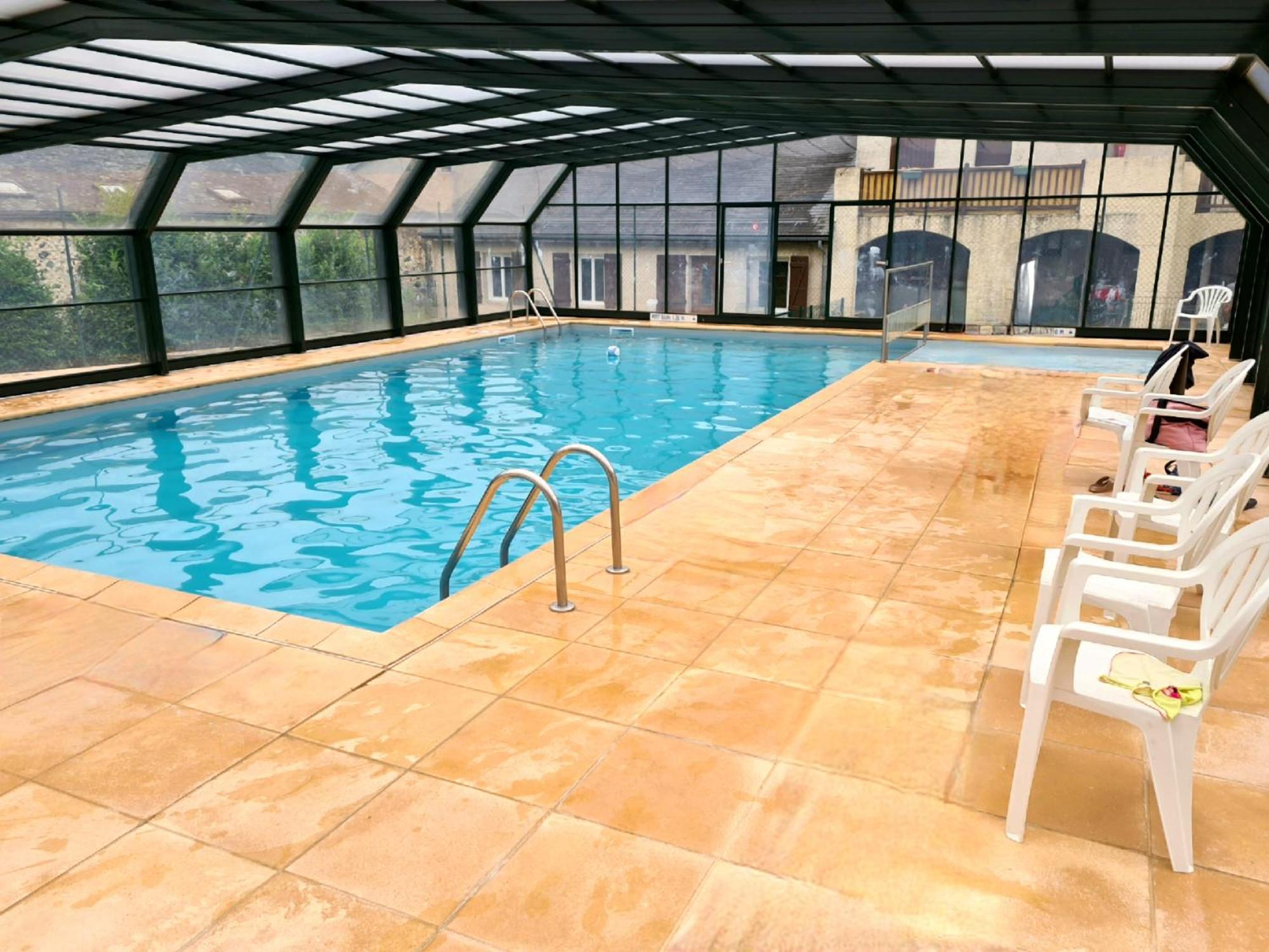 Escapade Montagne En Famille, Appartement Cosy Avec Piscine Couverte Bielle Extérieur photo