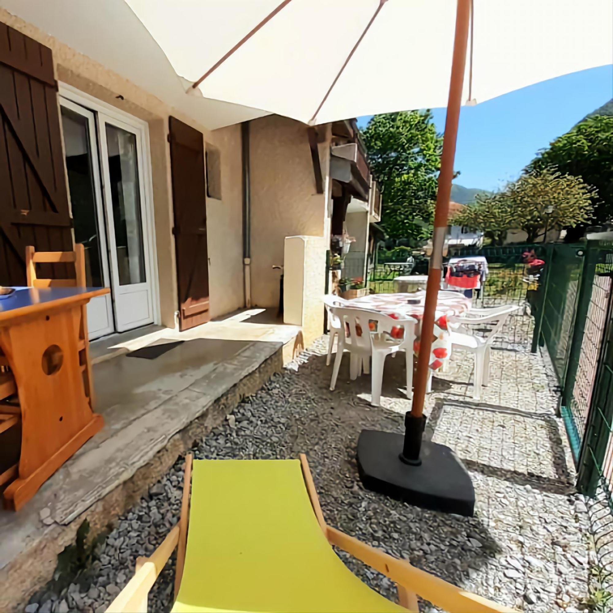 Escapade Montagne En Famille, Appartement Cosy Avec Piscine Couverte Bielle Extérieur photo
